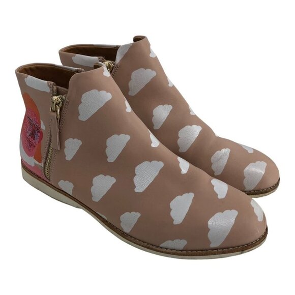 Rollie x Amber Vittoria Pink Side Sip Ankle Boot "Head in the clouds" 38 (7) - Picture 2 of 16